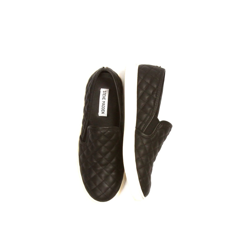 Steve Madden Ecentric-Q Platform Sneakers Black 8